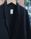 画像2: 【seya.(セヤ)】DOUBLE FACE CHRIS HALF COAT/ CASHMERE BLENDED MERINO WOOL/ BLACK