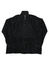 画像: 【seya.(セヤ)】VOYAGE OVER SHIRT/ DOWNY VELVET/ FOG