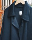 画像2: 【seya.(セヤ)】DOUBLE FACE CHRIS COAT/ CASHMERE BLENDED MERINO WOOL/ BLACK