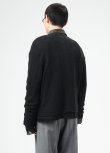 画像7: 【OUR LEGACY(アワーレガシー)】DOUBLE LOCK LONGSLEEVE/ Black Crochet Stripe