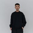 画像2: 【UNTRACE(アントレース)】CREWNECK SWEAT(_131)/ CHARCOAL BLACK