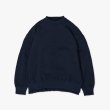 画像1: 【UNTRACE(アントレース)】CREWNECK SWEAT(_131)/ DARK NAVY