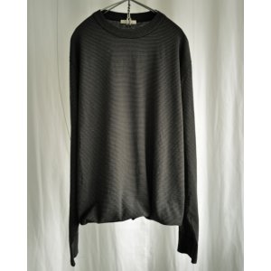 画像: 【HEUGN(ユーゲン)】“Roger”Boader Wool T/ Black