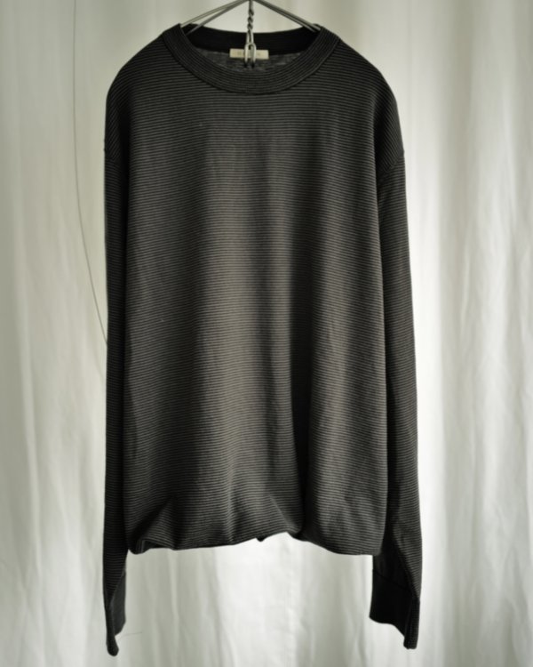 画像1: 【HEUGN(ユーゲン)】“Roger”Boader Wool T/ Black