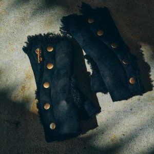 画像: 【GOOD KARMA DEVELOPMENT(グッドカルマディベロップメント)】MOUTON GLOVES"WHIPPLE"/BLACK
