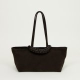 画像: 【SAGAN Vienna(サガンヴィエンナ)】PAZAR TOTE BOAT SUEDE/ Velvet Brown