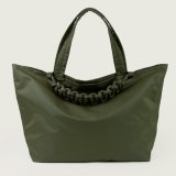 画像: 【SAGAN Vienna(サガンヴィエンナ)】PAZAR TOTE BAG XL RECYCLED NYLON/ Olive Green