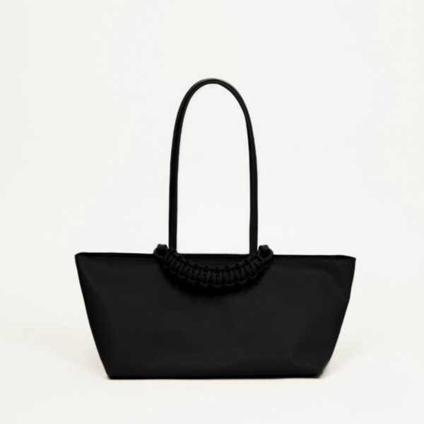 画像1: 【SAGAN Vienna(サガンヴィエンナ)】PAZAR TOTE BOAT/ Black