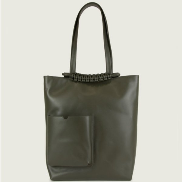 画像1: 【SAGAN Vienna(サガンヴィエンナ)】PAZAR BOOK TOTE BAG/ Olive Green