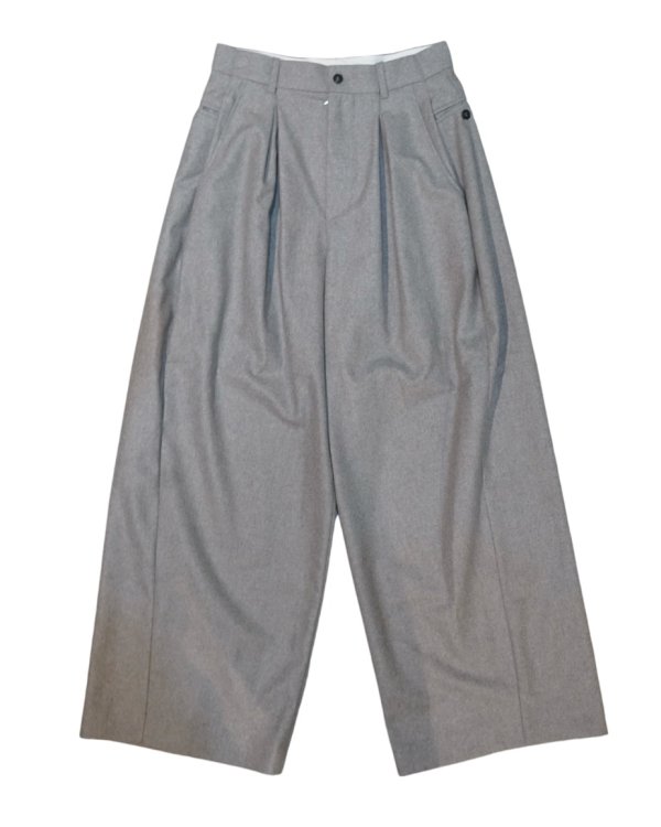 画像1: 【HED MAYNER(ヘドメイナー)】PANTS/ LIGHT PASTEL GREY