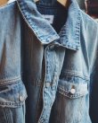 画像3: 【HED MAYNER(ヘドメイナー)】DENIM JACKET/ LIGHT PASTEL BLUE