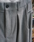 画像2: 【HED MAYNER(ヘドメイナー)】PANTS/ LIGHT PASTEL GREY