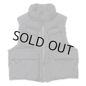 画像: 【ROTOL(ロトル)】CURVY DOWN VEST/ BLACK 