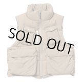 画像: 【ROTOL(ロトル)】CURVY DOWN VEST/ SAND