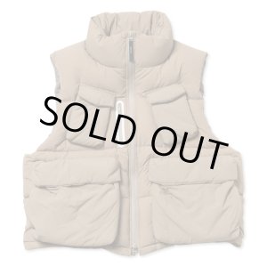 画像: 【ROTOL(ロトル)】CURVY DOWN VEST/ SAND