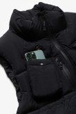 画像8: 【ROTOL(ロトル)】CURVY DOWN VEST/ BLACK 