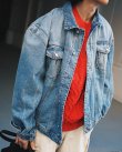 画像6: 【HED MAYNER(ヘドメイナー)】DENIM JACKET/ LIGHT PASTEL BLUE