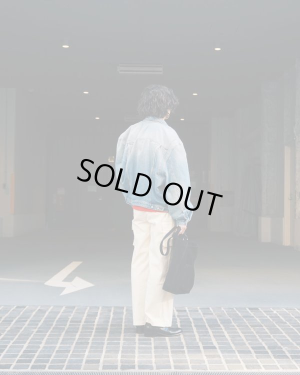 画像7: 【HED MAYNER(ヘドメイナー)】DENIM JACKET/ LIGHT PASTEL BLUE