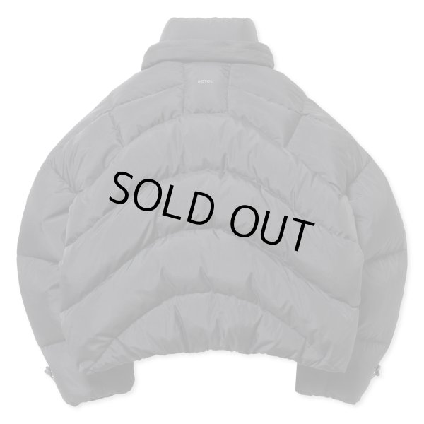 画像2: 【ROTOL(ロトル)】CURVY DOWN JACKET/ BLACK