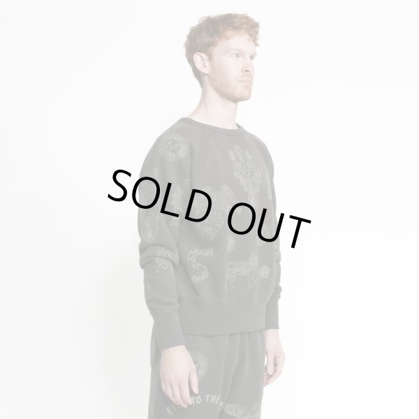 画像6: 【Samuel Zelig(サミュエルゼリグ)】Wilson Crewneck/ Charcoal