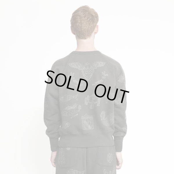 画像8: 【Samuel Zelig(サミュエルゼリグ)】Wilson Crewneck/ Charcoal