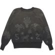 画像1: 【Samuel Zelig(サミュエルゼリグ)】Wilson Crewneck/ Charcoal