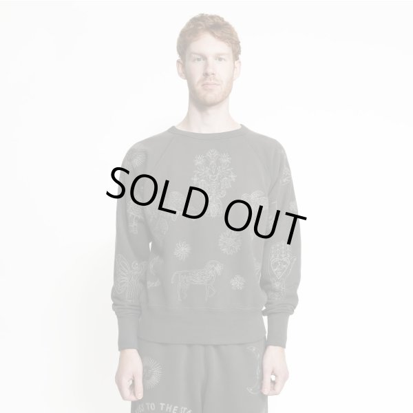 画像5: 【Samuel Zelig(サミュエルゼリグ)】Wilson Crewneck/ Charcoal