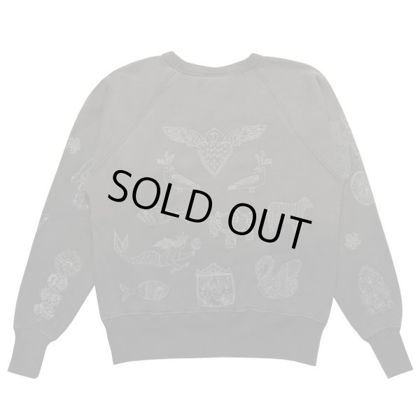 画像2: 【Samuel Zelig(サミュエルゼリグ)】Wilson Crewneck/ Charcoal