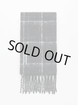 画像: 【OUR LEGACY(アワーレガシー)】ETERNAL SCARF/Black Fuzzy Alpaca Check