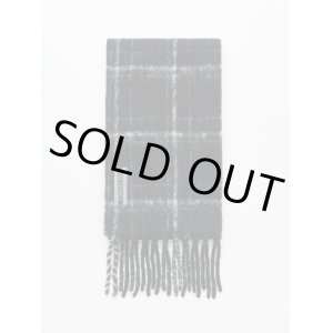 画像: 【OUR LEGACY(アワーレガシー)】ETERNAL SCARF/Black Fuzzy Alpaca Check