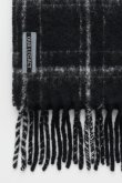 画像2: 【OUR LEGACY(アワーレガシー)】ETERNAL SCARF/Black Fuzzy Alpaca Check