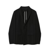 画像: 【IRENISA(イレニサ)】MODIFIED SHAWL COLLAR JACKET/ BLACK