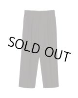 画像: 【IRENISA(イレニサ)】TWO TUCKS WIDE TROUSERS/ BURGUNDY
