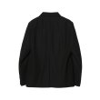 画像2: 【IRENISA(イレニサ)】MODIFIED SHAWL COLLAR JACKET/ BLACK