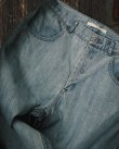 画像3: 【seya.(セヤ)】TOFU BROTHER JEANS/ HAND SPRAY DENIM/ FADED INDIGO