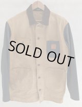 画像: 【KHOKI(コッキ)】Vintage-effect work coat/Beige