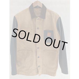 画像: 【KHOKI(コッキ)】Vintage-effect work coat/Beige