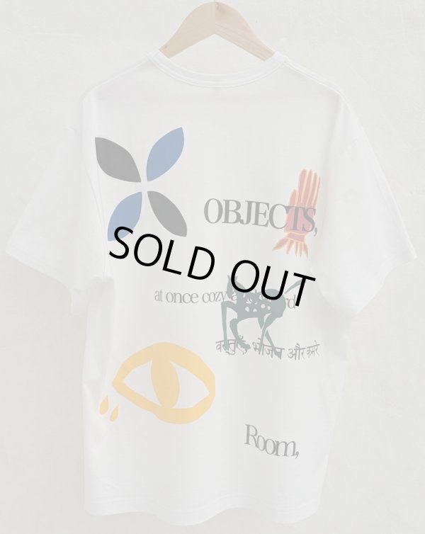 画像2: 【KHOKI(コッキ)】Multi-print T-shirt/white