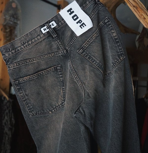 Black Criss Jeans by HOPE on Sale