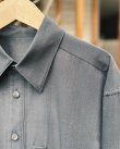 画像2: 【IRENISA(イレニサ)】MIDDLE LENGTH SHIRT/ D.GRAY