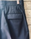 画像5: 【IRENISA(イレニサ)】TWO TUCKS WIDE TROUSERS/ NAVY