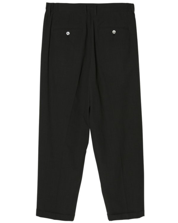 画像2: 【IRENISA(イレニサ)】TWO TUCKS TAPERED TROUSERS/ D.GRAY