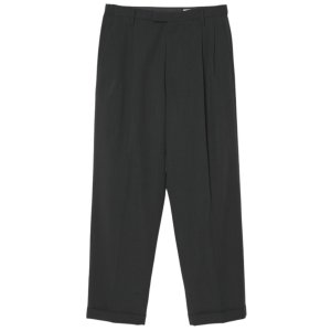 画像: 【IRENISA(イレニサ)】TWO TUCKS TAPERED TROUSERS/ D.GRAY