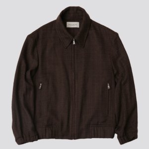 画像: 【ENCOMING(インカミング)】ZIP SHORT BLOUSON/BROWN