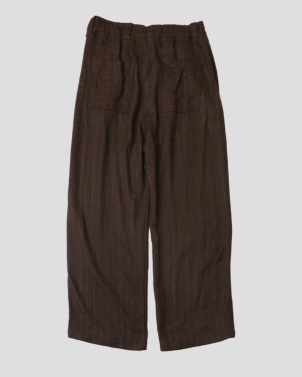 画像2: 【ENCOMING(インカミング)】PULLCORD EASY TROUSER/BROWN