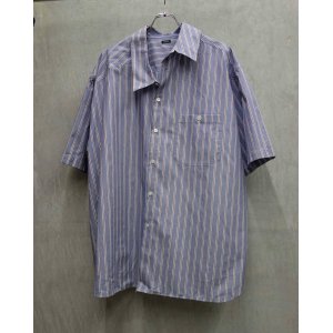 画像: 【LES SIX(レシス)】Half Sleeve Slip Shirt 2/ Blue Stripe