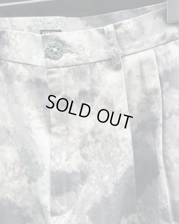 画像2: 【LES SIX(レシス)】Dangerous Camo Weird Pants / Puke
