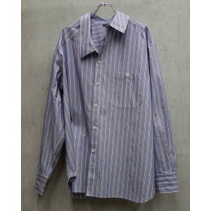 画像: 【LES SIX(レシス)】Classic Slip Shirt/ Blue Stripe