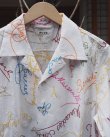 画像2: 【BODE(ボーディ)】Signature Scrawl Shirt/ White