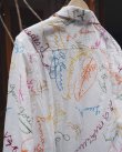 画像4: 【BODE(ボーディ)】Signature Scrawl Shirt/ White